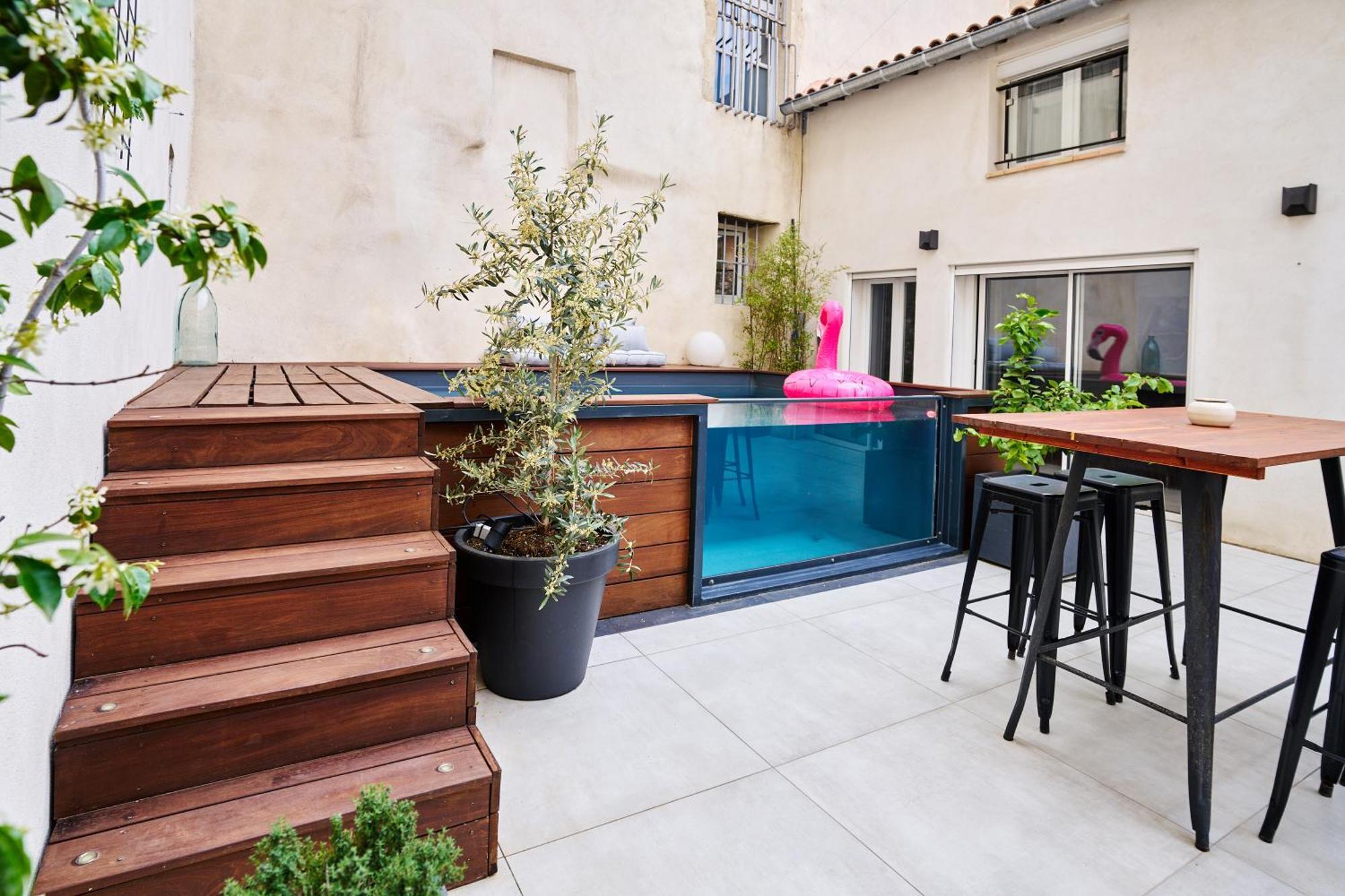Maison De Ville Moderne Climatisee Avec Piscine Morieres-les-Avignon Extérieur photo